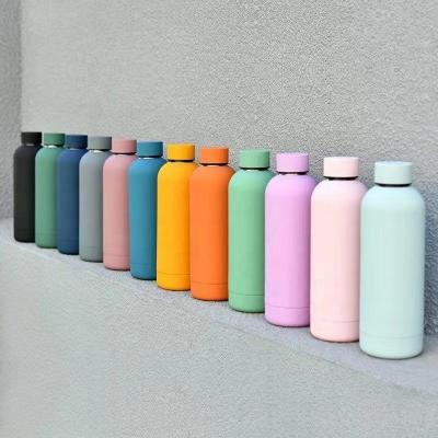 China Amazon PORTABLE sellingVacuum insulated stainless steel eco 500ml water bottle eco double wall vacuum flask for sale