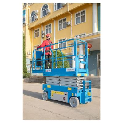 China Building Material Shops 2021 Stable Performance And Durable Scissor Car Lift For Outdoor for sale