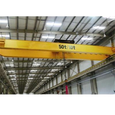 China Bridge Crane Factory Supply Long Service Life Double Girder Overhead Crane For Construction Site for sale