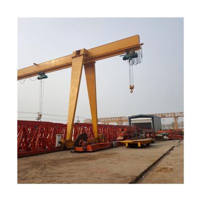 China Gantry Crane New Customized High-Performance Standard Parts Box Girder Rail Portable Steel Gantry Crane for Workshop for sale