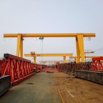 China Crane New MH Type Crane Portable Single Girder Box Girder Gantry Crane Portable Rail Mounted Steel Electric Crane Beam Gantry Crane for sale