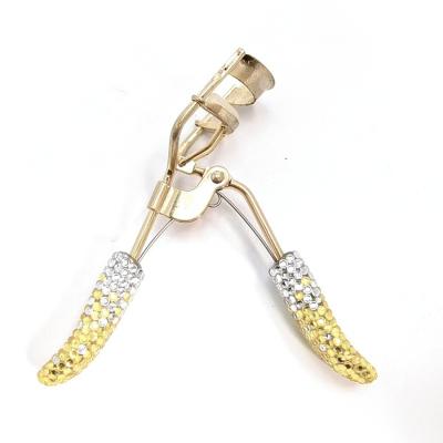 China Wholesale high quality cosmetic private label eyelash curler custom stainless steel eyelash curler unspecific bling for sale