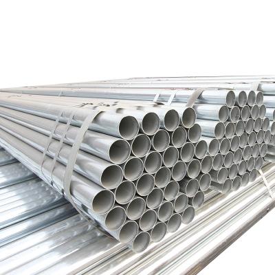 China Hot Dipped Galvanized Liquid Pipe Round Steel Pipe 150mm Astm A53 2.5 Inch 58mm 250mm Diameter Galvanized Steel Pipe for sale