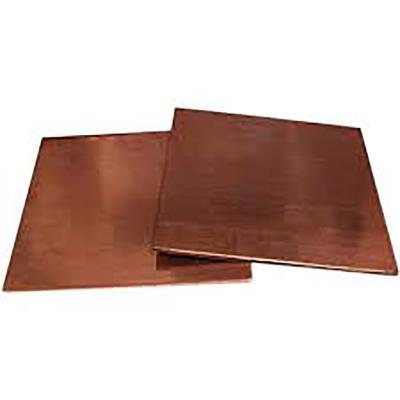 China Electrical Components Copper Plates Tungsten Copper Plate Turkish Thin Tungsten Copper Alloy Stamped Plate for sale