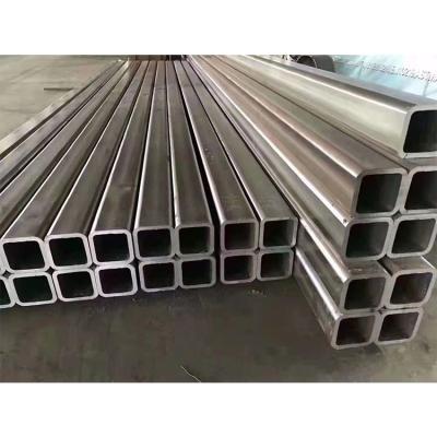 China Gas Pipe Factory Wholesale Price Perforated Rectangular Galvanized Stainless Steel Square Tube for sale