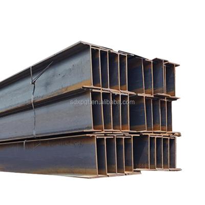 China Factory direct sale 6-12m length steel iron H-shaped steel H beam customized construction long for sale