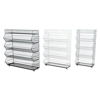 China Double Side Gondola Supermarket Shelf Popular Double Sided Shelving New Design for sale