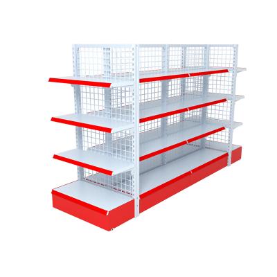 China LD Foshan Supermarket Shelf Light Duty Double Sided Retail Write Rack Store Shelves for sale