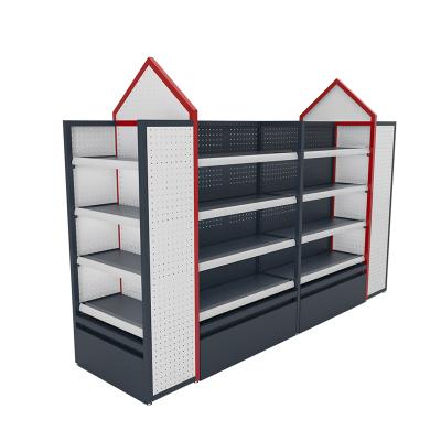 China Double Sided Light Duty Store Shelf Display LD Foshan Retail Rack For Stores for sale