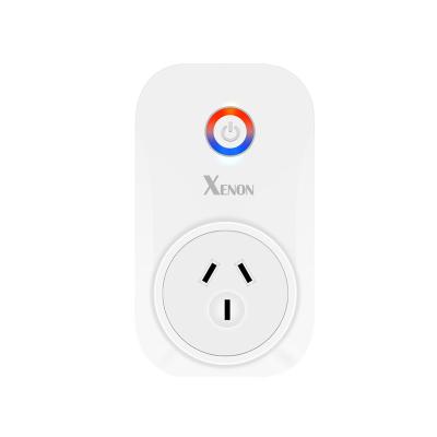 China Residential/Multi-Purpose Wireless Smart Australian Plug Zigbee Wifi Socket White Smart Power Outlet With App for sale