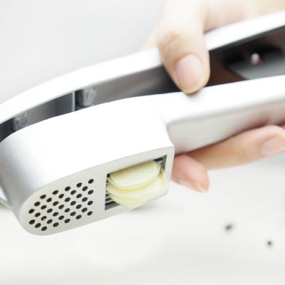 China High Quality Sustainable 2 in1 Amazon Combine Kitchen Tools Vegetable Garlic Press for sale