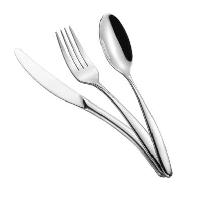 China Sustainable Durable Style SS Knife And Fork And Spoon Flatware Sets for sale