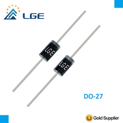 China IC/PCB/LED driver/LED/power supply/switches/etc super fast rectifier diode. 4A DO-27 MUR405 MUR410 MUR415 MUR420 MUR430 MUR440 MUR460 for sale