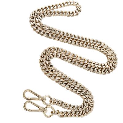 China Long Women's Bag Chain 9mm Bag Chain Women's Bag Chain 9mm Luggage Diagonal Cross Replaceable Metal Shoulder Strap Light Gold for sale