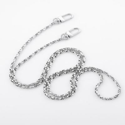 China Metal Hard Seamless Replaceable Chain Bag Chain 5mm Luggage Chain Bag Belt Chain Single Bone Purchasing for sale