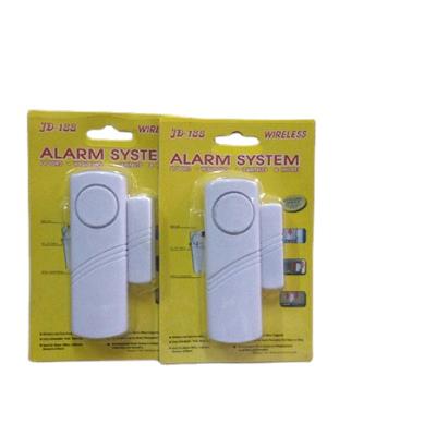 China Panic Sensor Alarm Anti Intruder White 90DB Door and Window Burglar Alarm Sensitive Magnetic Sensor Wireless Security Device for sale