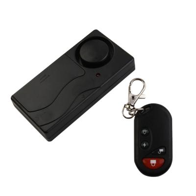 China Practical Wireless Remote Control Window Door Sensor Alarm Tamper Alarm 433MHZ Vibration Home Bedroom for sale