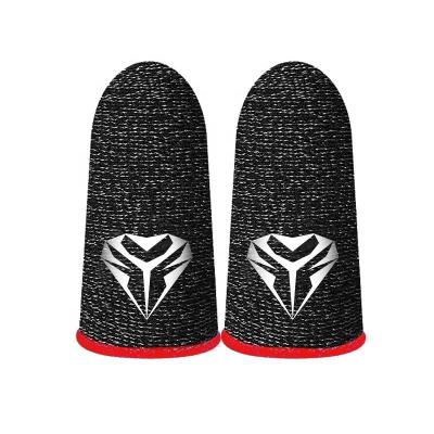 China ERGONOMIC For Pubg Finger Sleeve Gaming Gaming Anti-sweat Mobile Sensitive Touch Screen Joystick Silver Finger Sleeve for sale