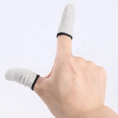 China ERGONOMIC Game For Pubg Sweat Proof Fingertips Uc Free Game Touch Screen Carbon Fiber Mobile Finger Sleeve for sale