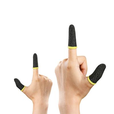 China ERGONOMIC Factory Customize Finger Sleeve Game Joysticks Thumb Sweat Proof Copper Fiber Finger Sleeve For Games for sale