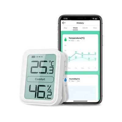 China Hot Selling Home Room Thermometer Indoor Digital Humidity Monitor Humidity Meter for Home Office Nursery Room Hygrometer with APP for sale