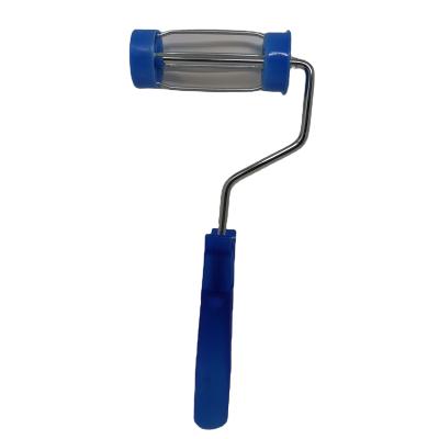 China 4 Inch US Cage Type Blue Caps And PP Handle Paint Roller Frame For Bahrain Market 4