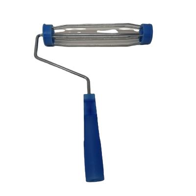 China 7 Inch US Cage Type Blue Caps And PP Handle Paint Roller Frame For Bahrain Market 7