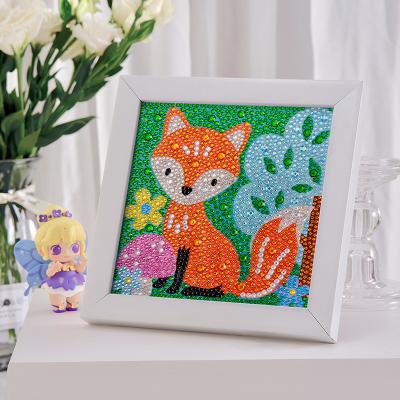 China Cartoon Diamond Painting 20x20 Kids Decorative Children Room Diamond Dot Paintings for sale