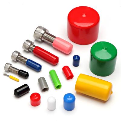 China Industry General Silicone Ring Sealing Cap Rubber End Covers Sheath Plug Smart Cover Plug Holes Plug Threaded Seal Sleeve Round Soft Tube for sale