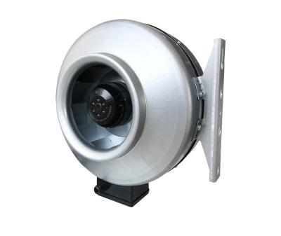 China Hydroponics grow; Closed ; Commercial industry; Hotel ; Restaurant 16inch Single Phase AC Motor Mixed Inline Grow Fan Integrated Hydroponics Galvanized Duct Integrated Centrifugal Fan For Europe for sale