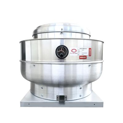 China High Working Temperature Resistance Roof Fan Restaurant Grease Exhaust Fan Rated Centrifugal Fan 2.2KW 27000CMH for sale