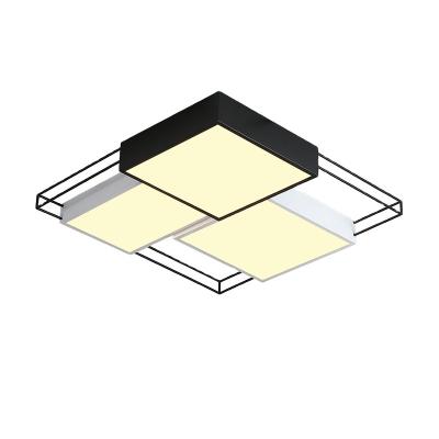 China LM8253 Modern Designing Indoor Ceiling Lights IP44 Lightning Iron Aluminum + Outdoor Mounted 24W AC110V Indoor Silicon for sale