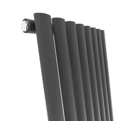 China Modern Radiator Horizontal Oval Column Anthracite Panel Designer Central Heating Rads for sale