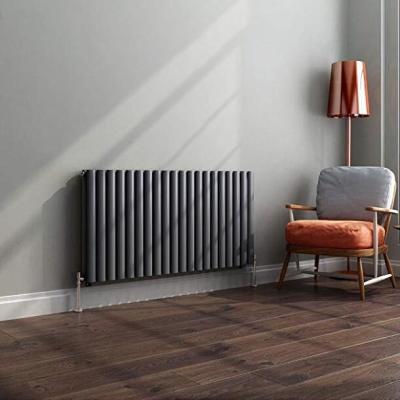 China 600*1180mm Traditional Oval Anthracite Home Heater For Designer Central Heating Radiator for sale