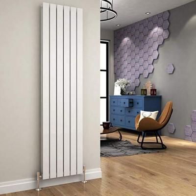 China Designer Flat Home Heating Traditional White Vertical Radiator Panel 1800*456mm for sale