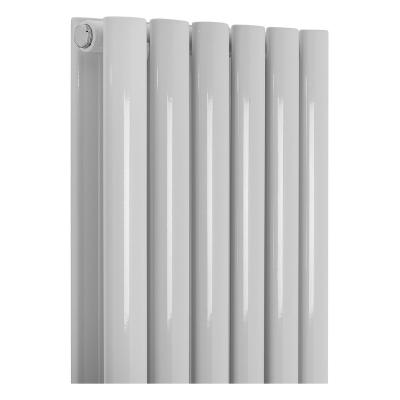 China Modern White Oval Designer Vertical Domestic Heating Radiator for sale