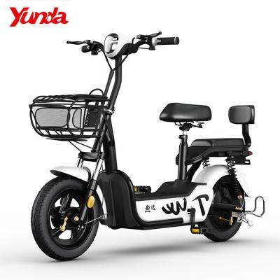 China Yunda battery life long vacuum tire (thickened and thickened) electric bicycle electirc bicycle vacuum tire with lithium battery for sale