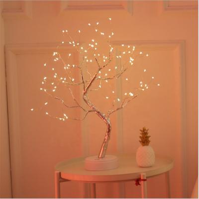 China Christmas Tree Lights Led Tail Lights Fashionable Decor Lights Home Decoration Led USB Battery Tree Light for sale