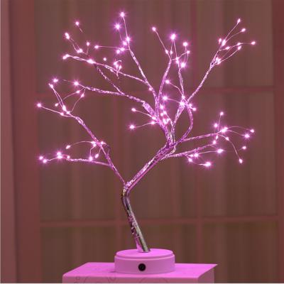 China Christmas tree lights made in china hotsale 108 bulbs lighting systems battery auto christmas home decoration led Cherry Flower Blossom Tree Light for sale