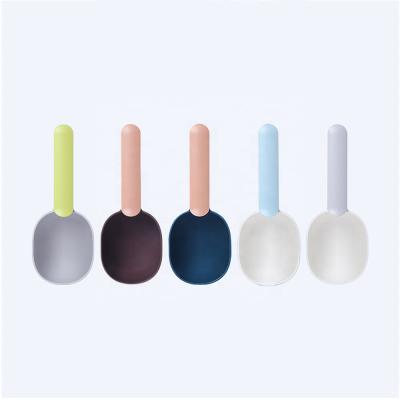 China 2022 amazon ebay lazada sellers viable high quality portable durable ABS pet spoon for sale