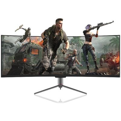 중국 49인치 5k 게이밍 LED 모니터 데스크톱 컴퓨터 IPS 패널 화면 144hz 게이밍 PC 모니터 판매용