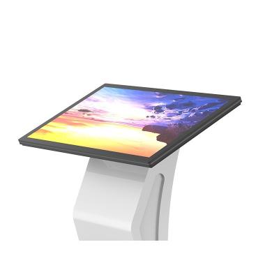 China Floor Stand Interactive LCD Digital Signage Advertising Display Totem Wayfinding 32 43 49 50 Inch Touch Screen for sale