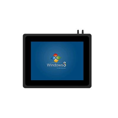 China 10.4 Inch Industrial PC Touch Screen Monitor Aio Computer Embedded Frame for sale