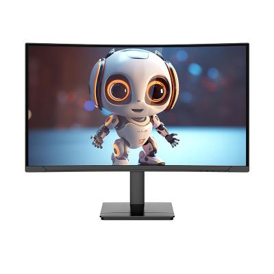 China Gaming 27 inch gebogen LED monitor 75hz 2K Monitor PC Te koop