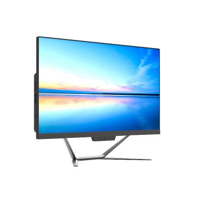 中国 カスタム Windows 黒 21.5 インチ オールインワン デスクトップ パソコン LED モニター オールインワン PC 販売のため