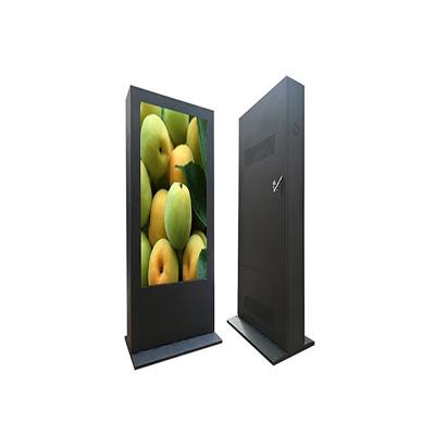 China Fábrica 43 polegadas Android Wifi Video Touch Screen Digital sinalização LCD piso de publicidade em pé à venda