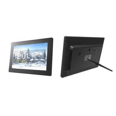 China Custom 10.1 Inch Digital Photo Frames 1024 X 600 LCD Display Video Player Digital Photo Frames for sale