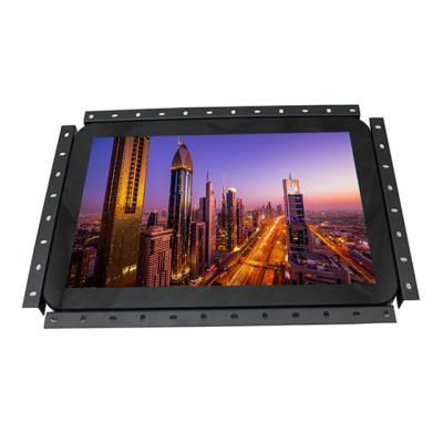 China 12.1 Inch Industrial LCD Monitor Capacitive PC Touch Screen Monitor With Vesa Mount Metal Shell for sale