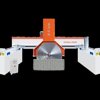 China Hotels Enlarged Bridge Type High Efficiency Multi-blade Hydraulic Large Scale Stone Cutting Machine for sale