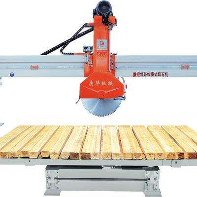 China Box Profile In Two Directions By Two Blades CNC Double Blade Bridge Cutter And Profilling Machine for sale